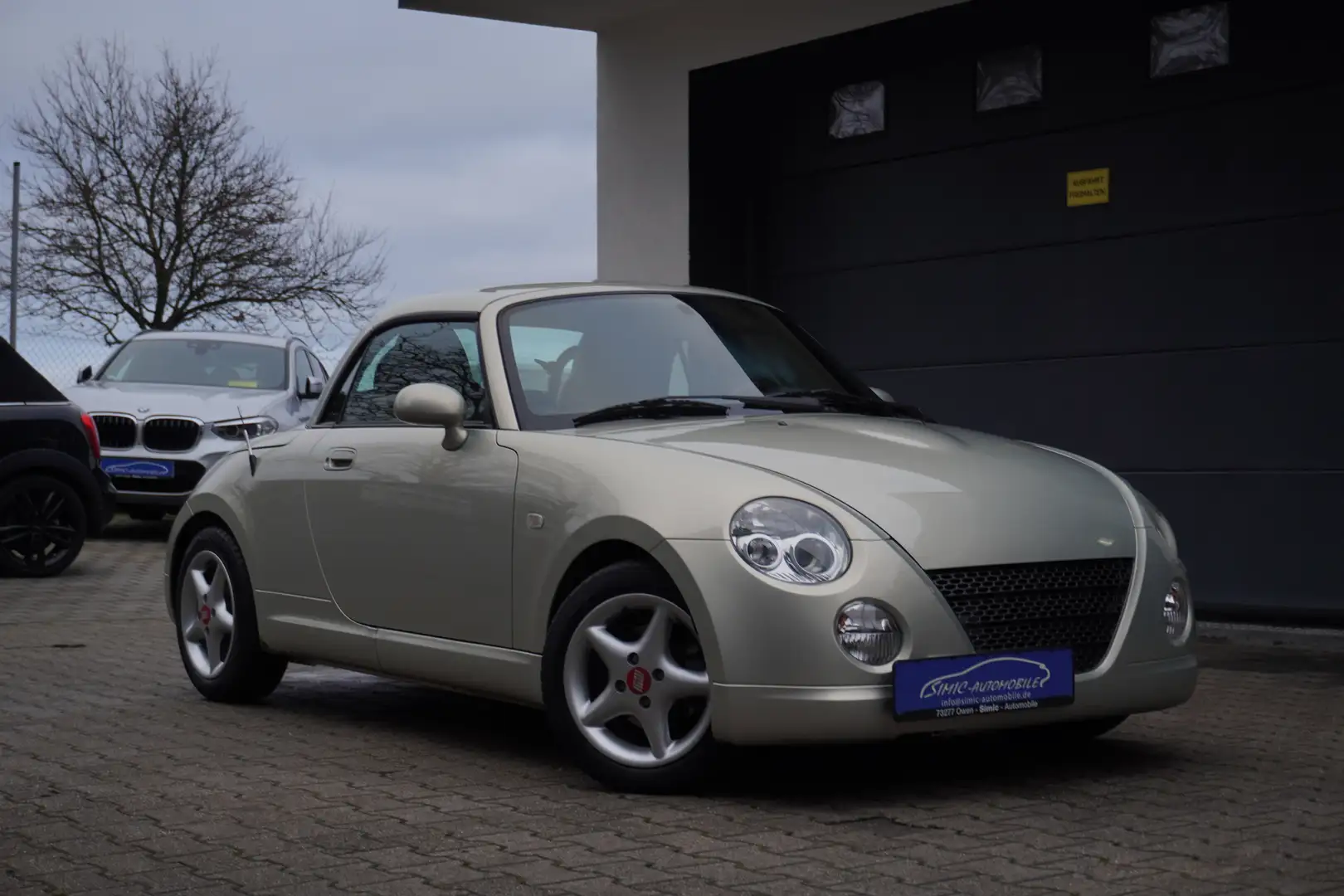 Daihatsu Copen 1.3-16V Anniversary Cabrio KLIMA+LEDER+ALU+2.Hand Beige - 2