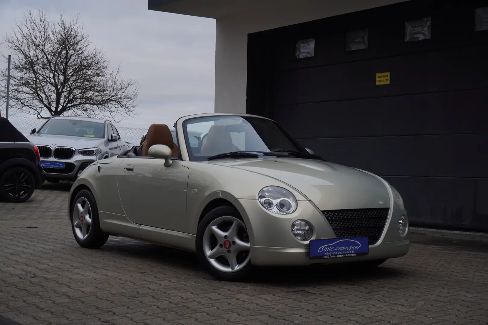 Daihatsu Copen 1.3-16V Anniversary Cabrio KLIMA+LEDER+ALU+2.Hand Beige - 1