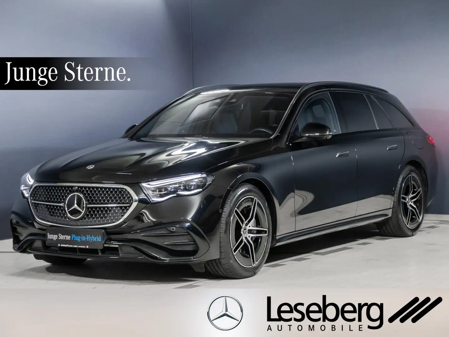 Mercedes-Benz E 300 E 300 e T AMG DIG.LIGHT/AHK/Distro/HUD/Ambiente+ Schwarz - 1