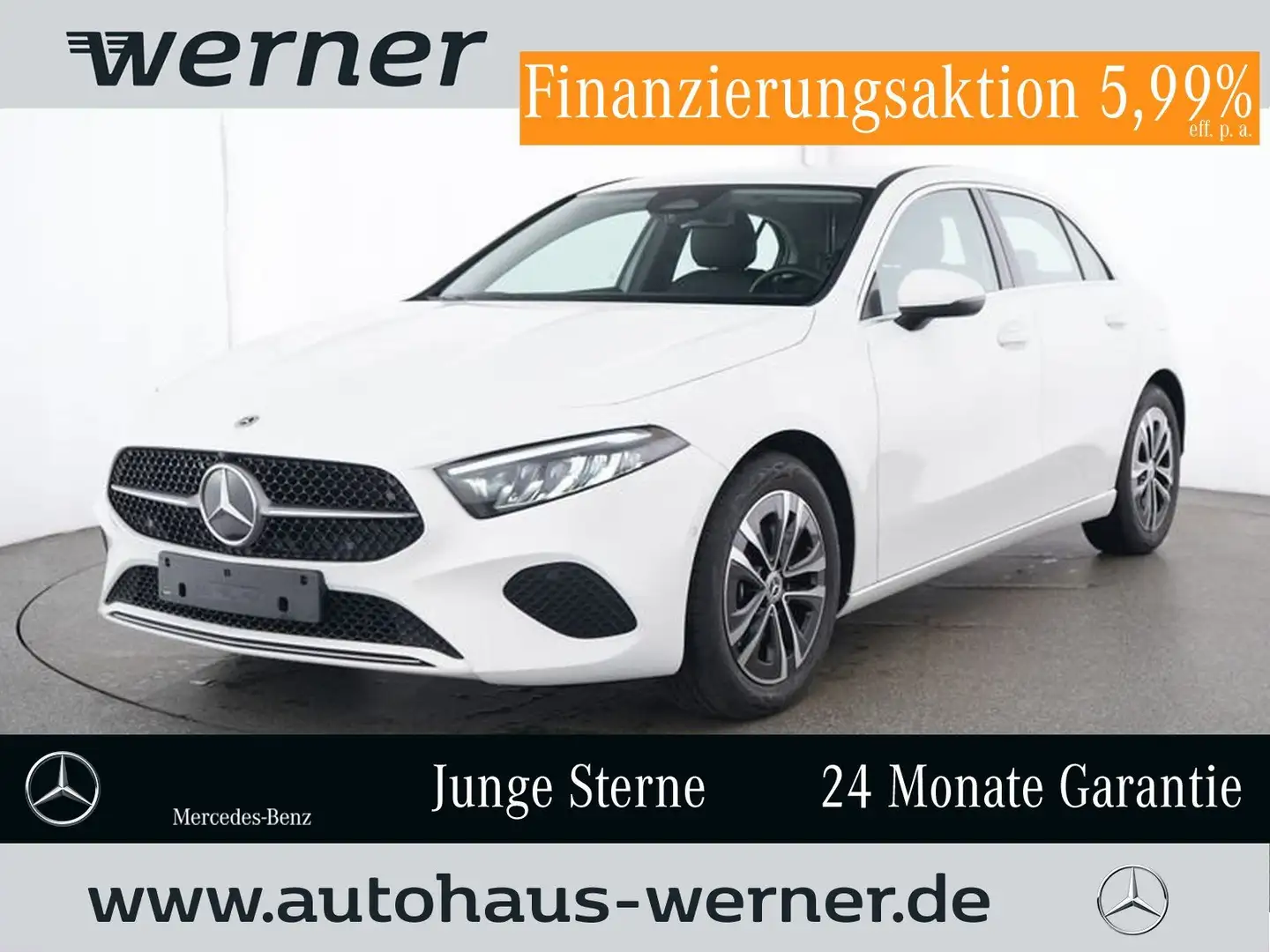 Mercedes-Benz A 180 PROGRESSIVE ADVANCED WINTER KAMERA SPIEGEL Blanco - 1