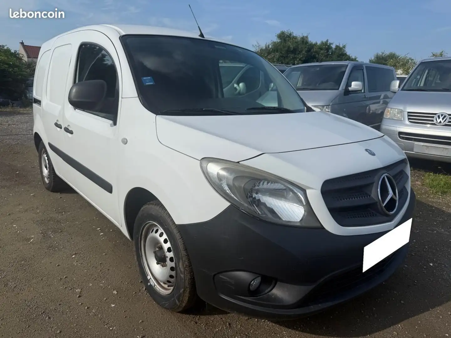 Mercedes-Benz Citan Mercedes 109 CDI 90cv 2places Clim-attelage-112000 Blanc - 1