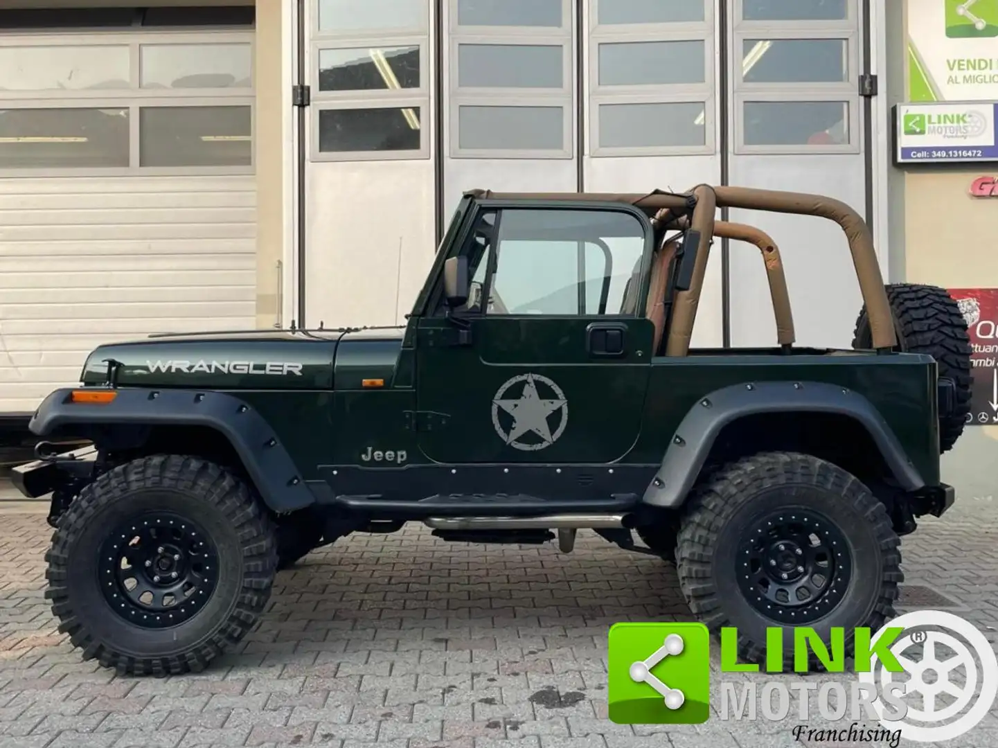 Jeep Wrangler 4.0 cat Hardtop Limited Iscritta ASI Verde - 2