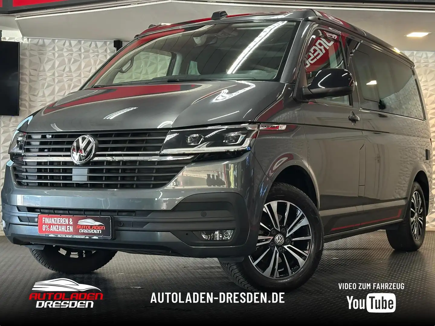 Volkswagen T6.1 California 2.0TDI BEACH* LED#ACC#FH#SH#SHZ Grau - 1