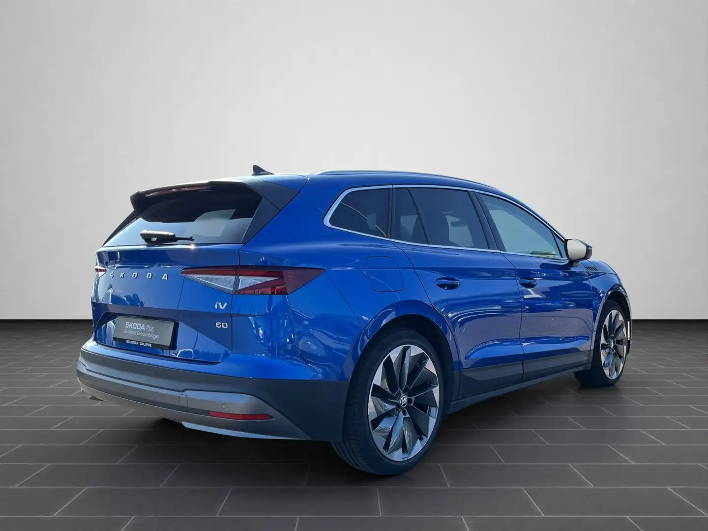 Skoda Enyaq iV 60 Suite 21ZOLL FAMILY+ WÄRMEPUMPE Blau - 2