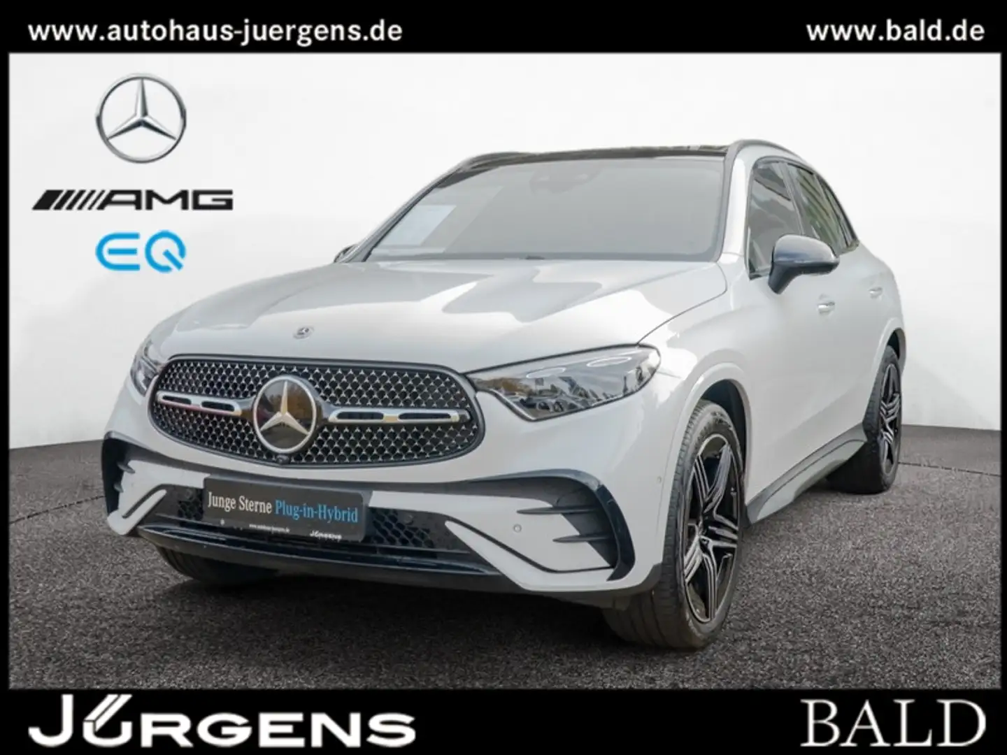 Mercedes-Benz GLC 400 e 4M AMG-Sport/Technik/Pano/Burm/HUD/AHK Blanc - 1
