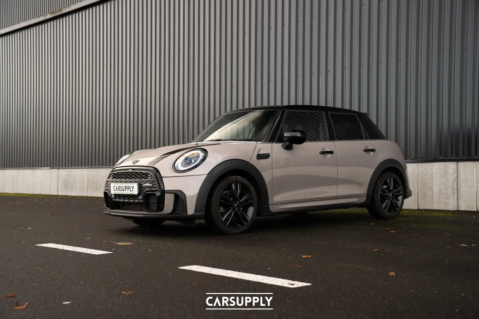 MINI Cooper 5-deurs JCW Trim- Panoramisch dak- Hud- Apple Carp Grau - 2
