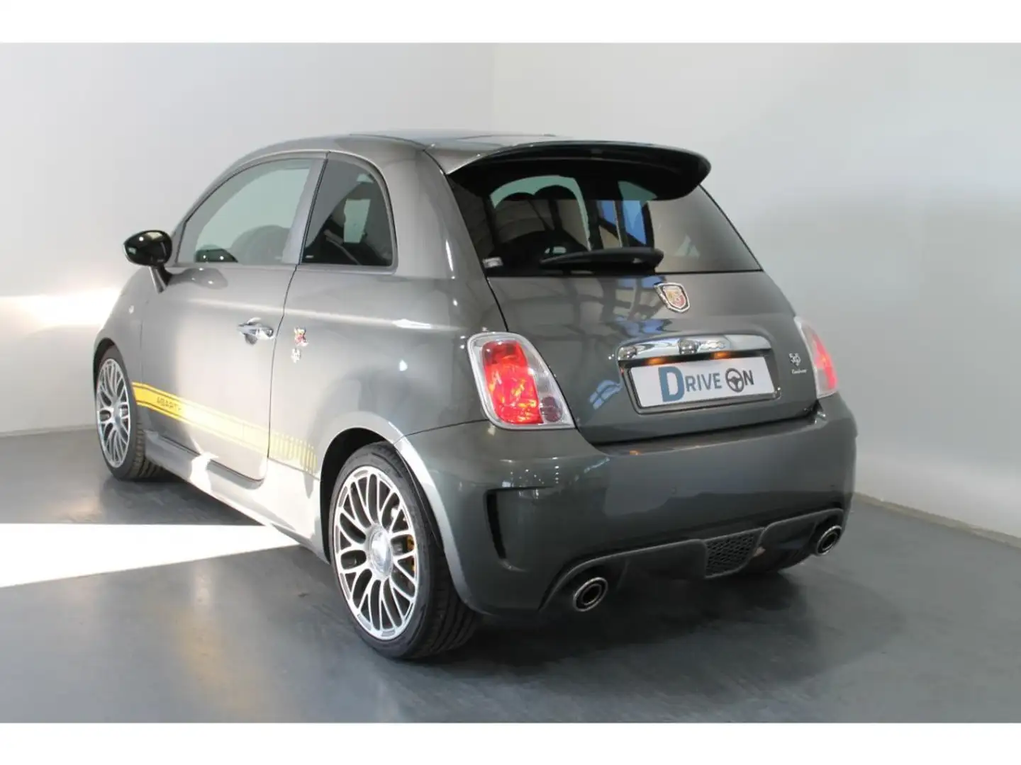 Fiat 500 1.4i 16V - 160 CH - Abarth 595 Turismo PHASE 1 Gris - 2