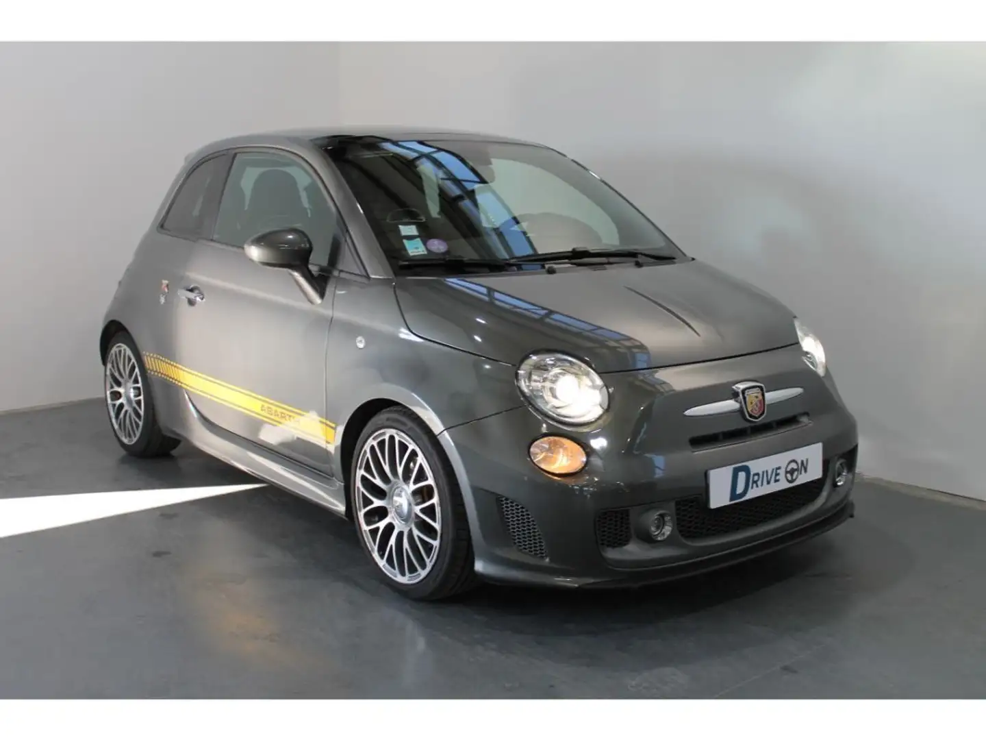 Fiat 500 1.4i 16V - 160 CH - Abarth 595 Turismo PHASE 1 Gris - 1