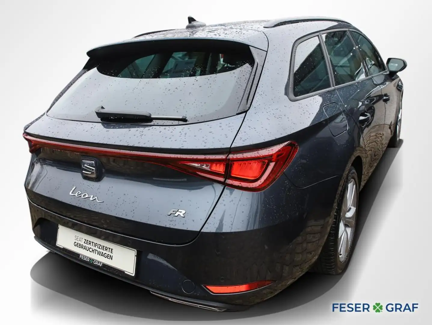 SEAT Leon Sportstourer 1.5 eTSI FR DSG ACC Navi RüKa Grau - 2