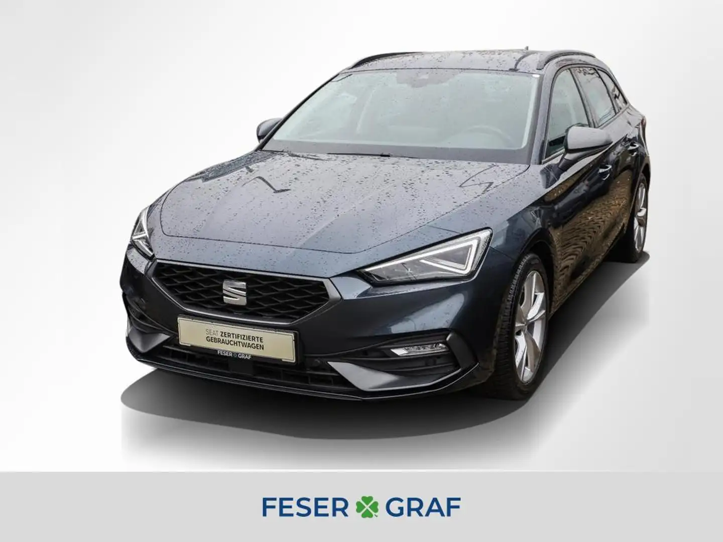 SEAT Leon Sportstourer 1.5 eTSI FR DSG ACC Navi RüKa Grau - 1