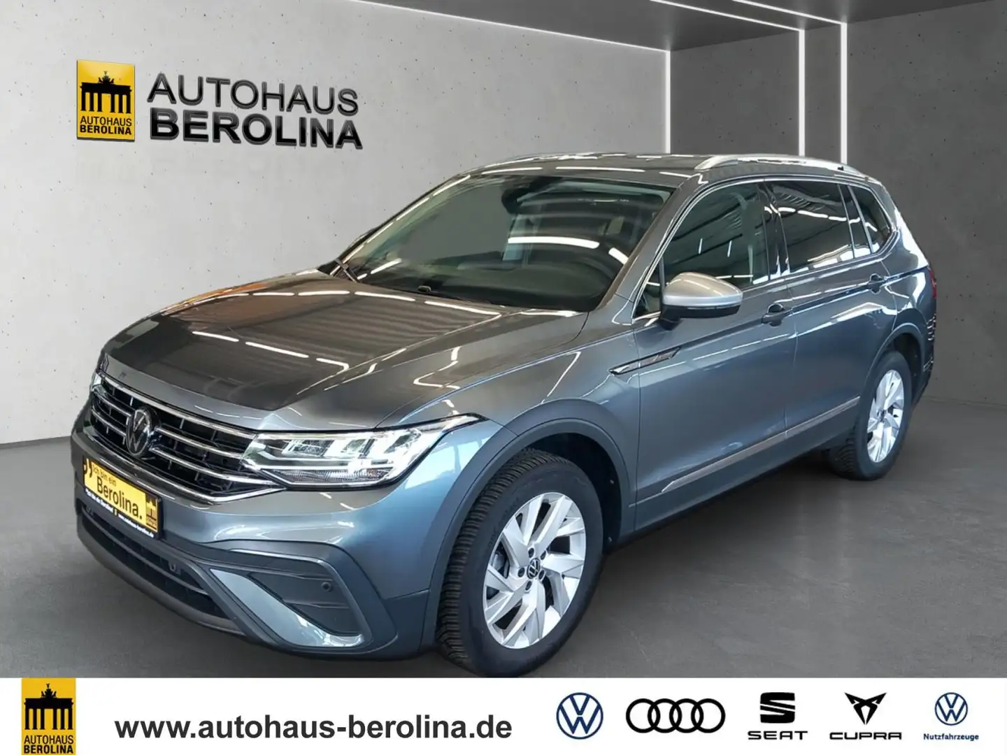 Volkswagen Tiguan Allspace 2.0 TDI Life DSG *7-Sitzer*AHK* Grau - 2