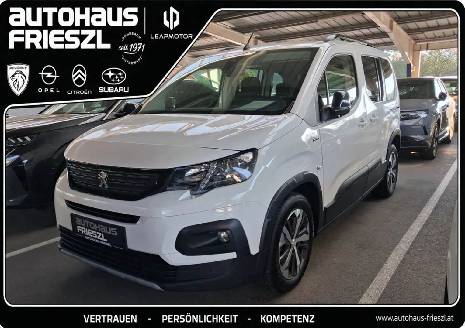 Peugeot Rifter 1.5 BlueHDi 130 FAP GT Line S&S (EURO 6d-TE Weiß - 1