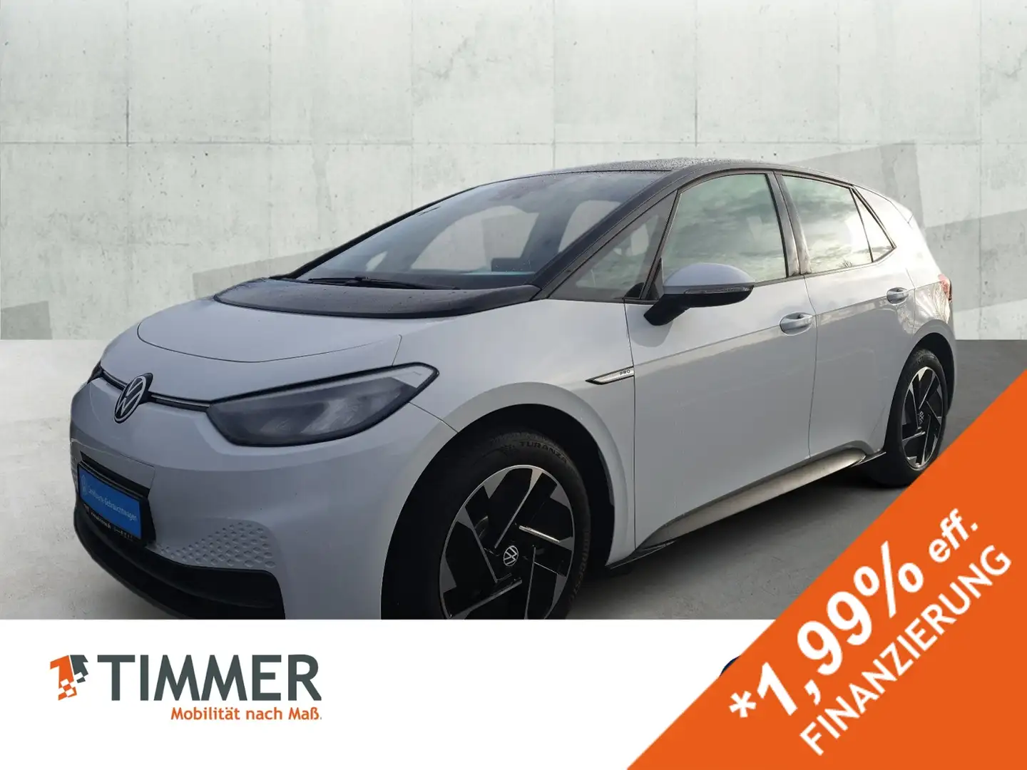 Volkswagen ID.3 PRO PERF. 62 kWh LIFE +WÄPU +LED +ACC +CARPLAY +N Weiß - 1