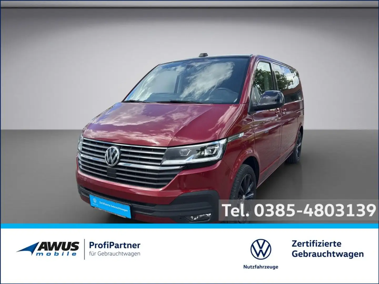 Volkswagen T6 Multivan T6.1 Multivan Edition 146kW DSG Rot - 1