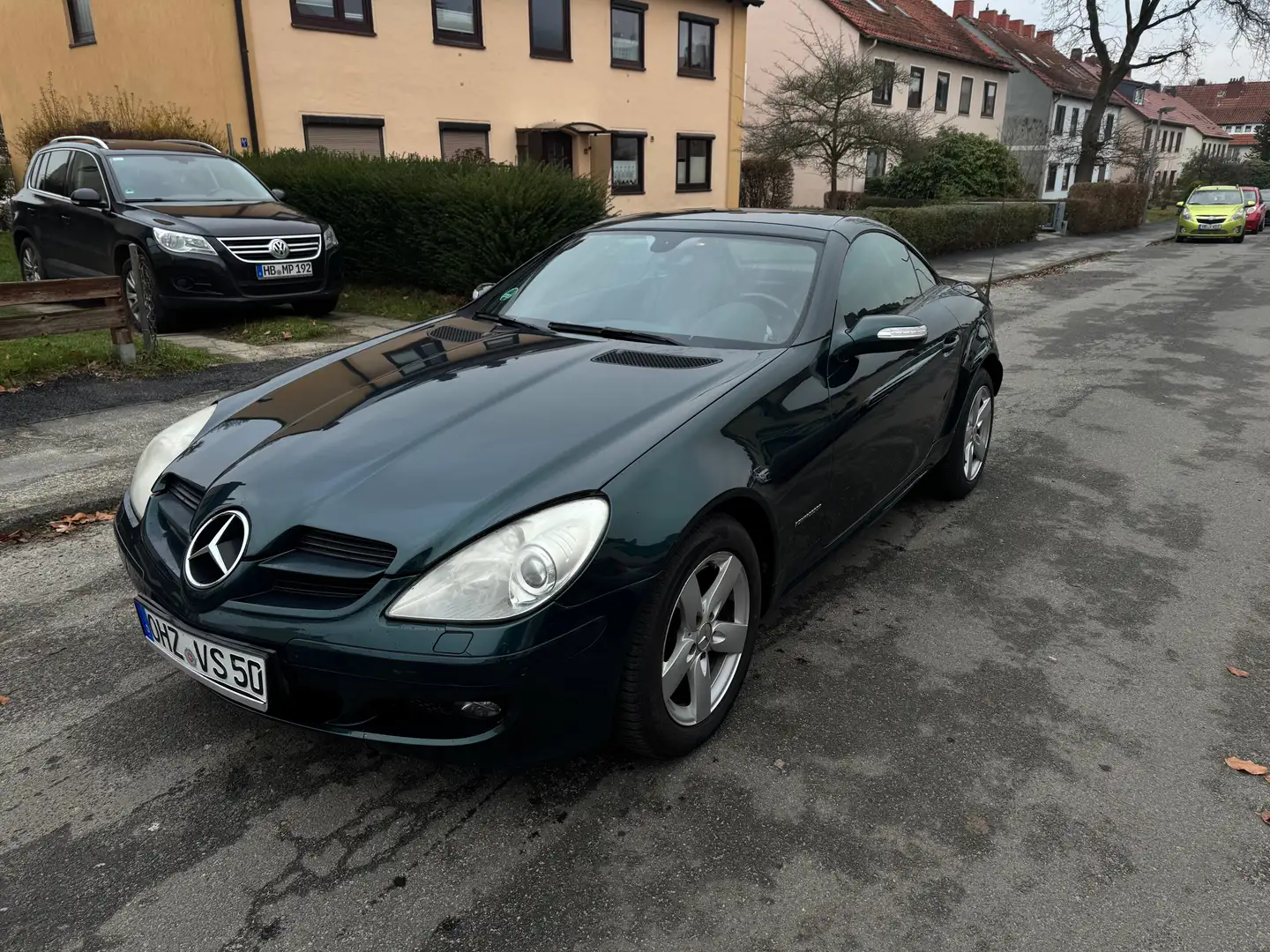 Mercedes-Benz SLK 200 SLK-Klasse Roadster Kompressor TÜV 07/2027 Vert - 1