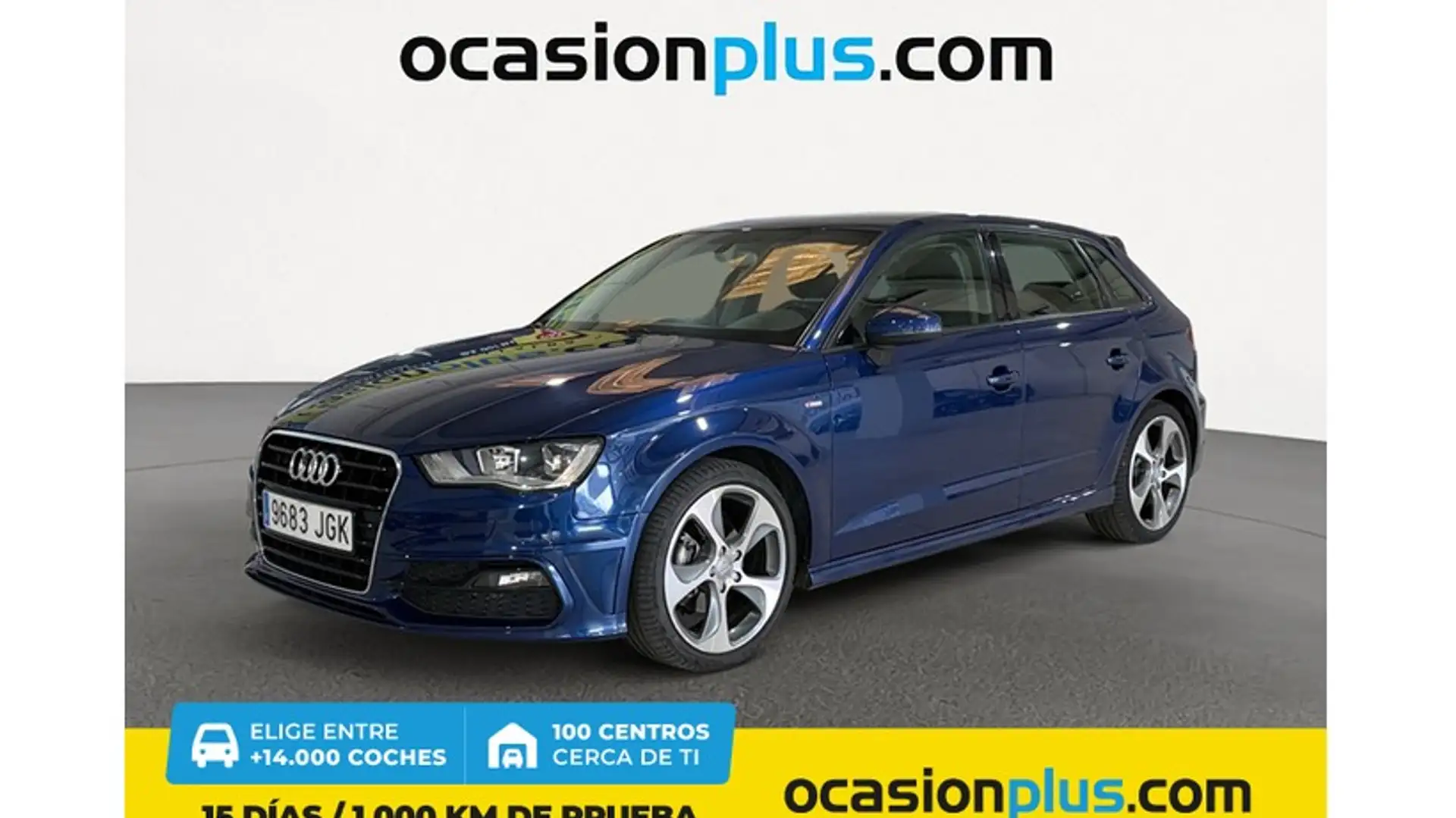 Audi A3 Sportback 2.0TDI CD S line ed. S-T 150 Bleu - 1