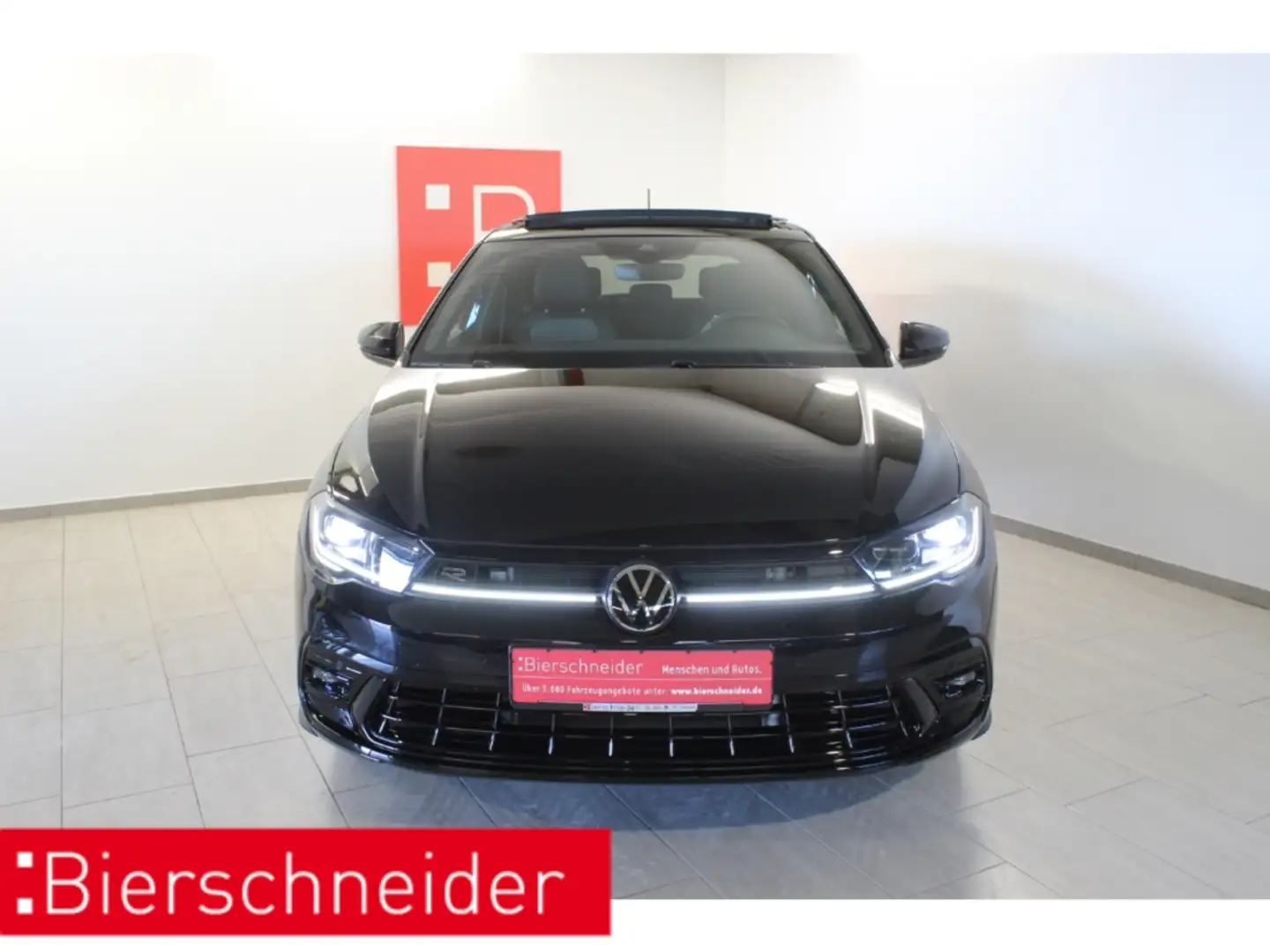 Volkswagen Polo 1.0 TSI DSG 2x R-Line 17 PANO MATRIX Schwarz - 2