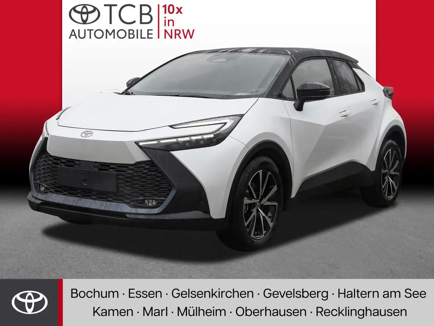 Toyota C-HR 1.8 Hybrid Black&White SHZ PDC KLIMA Weiß - 1