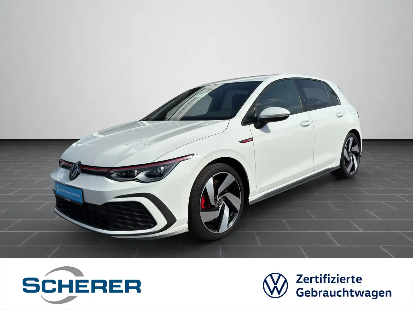 Volkswagen Golf GTI Golf VIII GTI 2.0 TSI IQ.LIGHT NAVI ACC SHZ EPH Weiß - 1