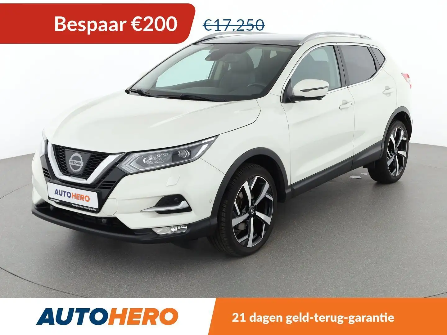 Nissan Qashqai 1.2 Tekna Blanc - 1