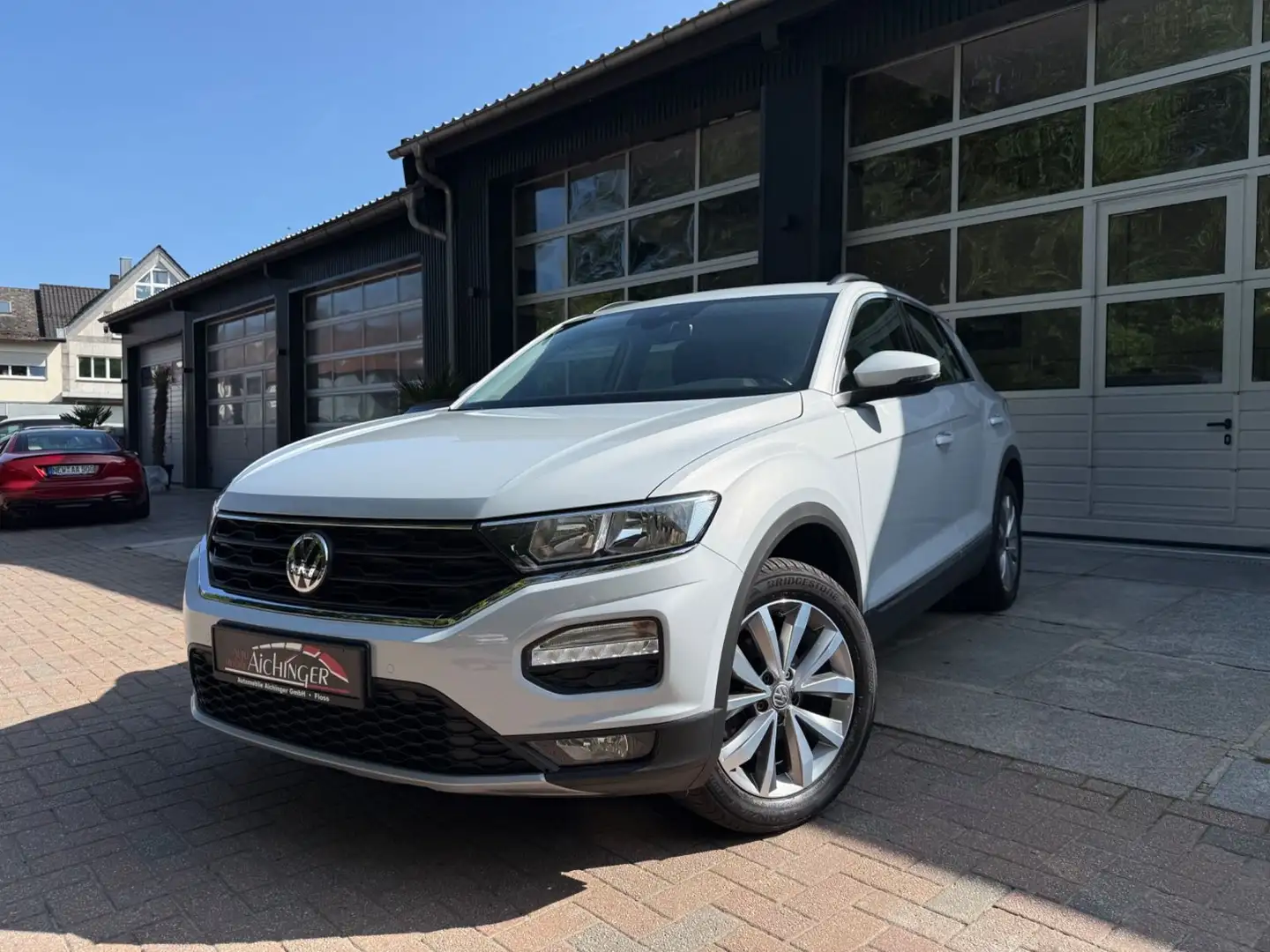 Volkswagen T-Roc Style 1.Hand 8-Fach Org. 44tkm Navigation Silber - 1