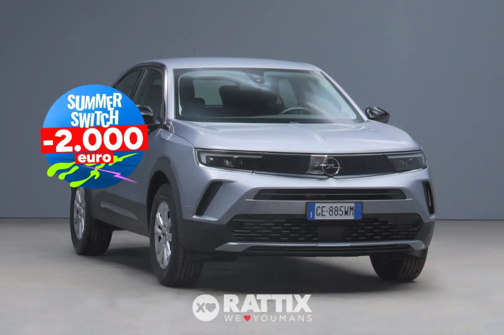 Opel Mokka 1.2 t 130CV Edition AT8 Grigio - 1