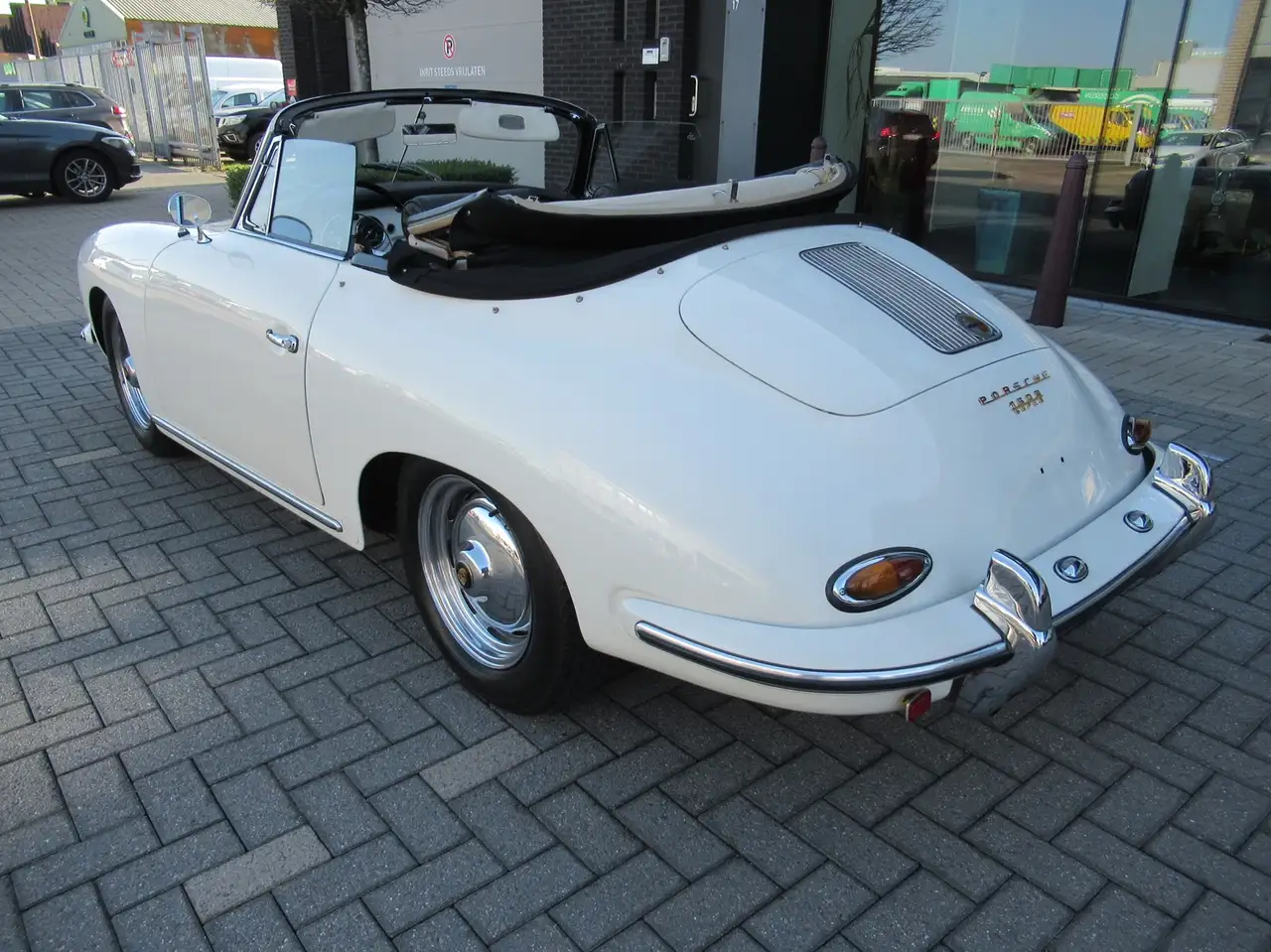 Porsche 356 B1600 Super BT5 Cabriolet Reutter-Zeer goede staat, foto 11