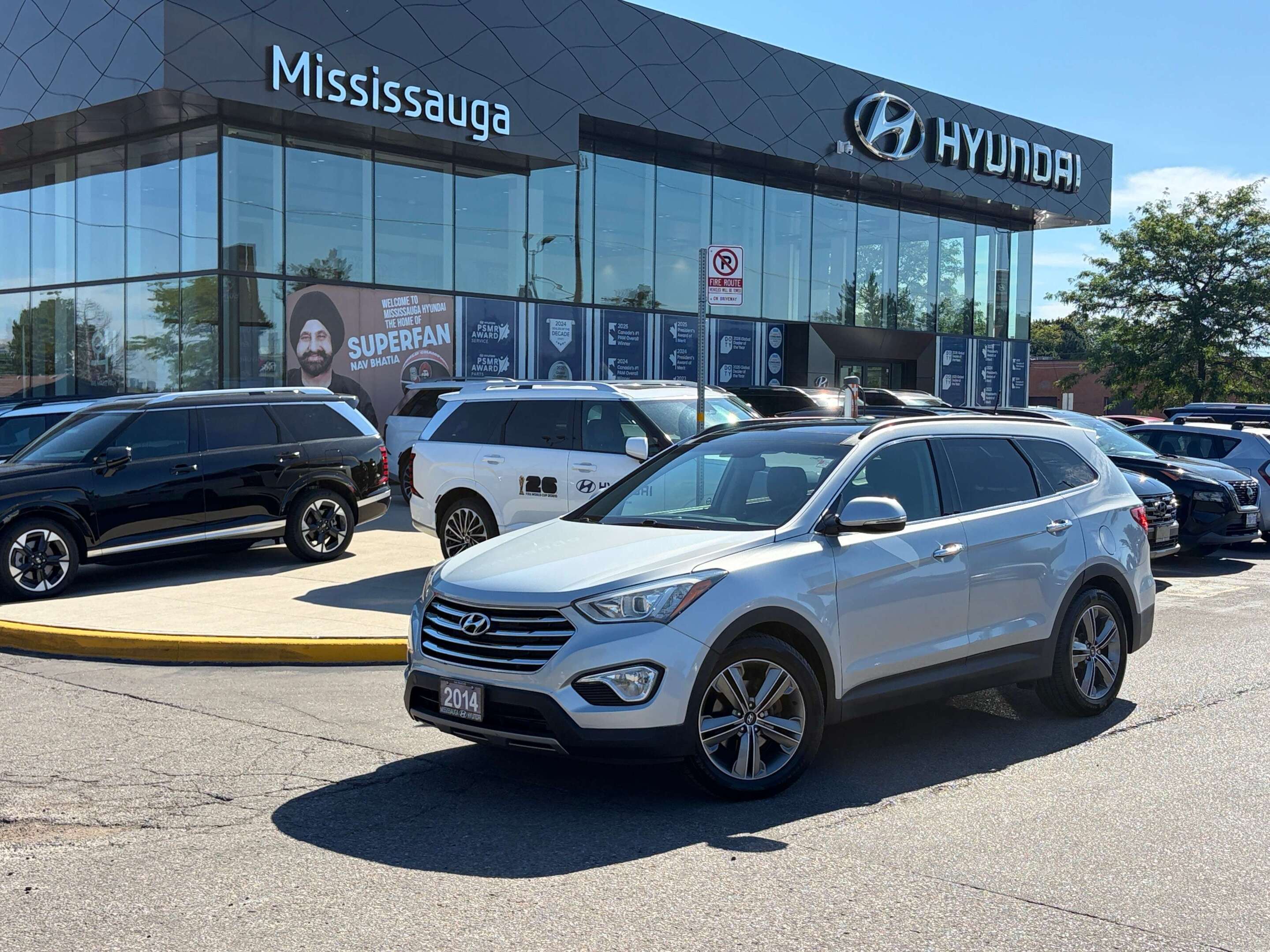 Silver 2014 Hyundai Santa Fe XL SUV / Crossover Automatic
