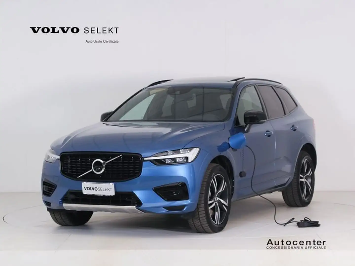 Volvo XC60 T6 Recharge Plug-in Hybrid AWD Geartr. R-design Blue - 1