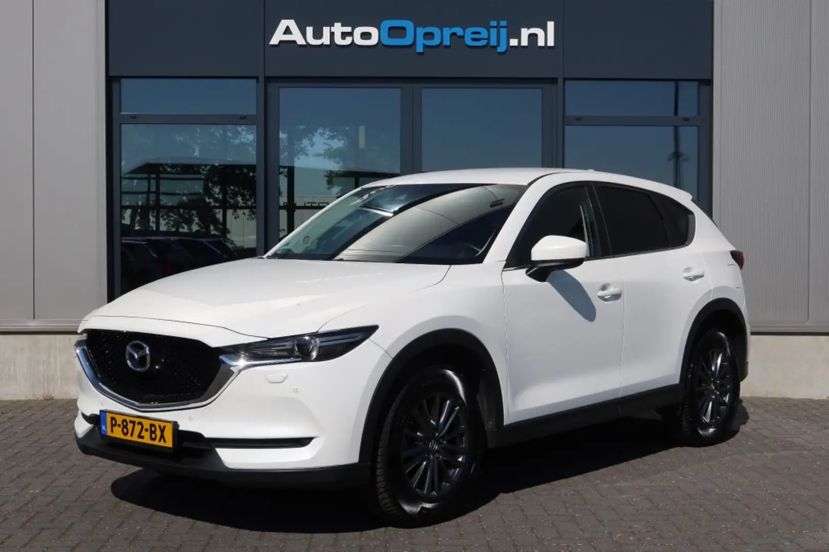 Mazda CX-5 2.0 SkyActive-G 165pk NAVI, Clima, Cruise, Stoel / Wit - 1