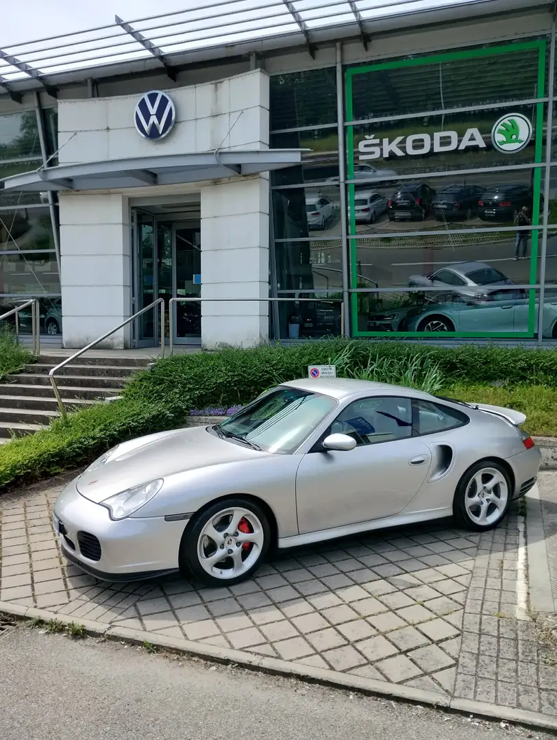 Porsche 911 911 Coupe 3.6 Turbo MANUALE Argento - 1