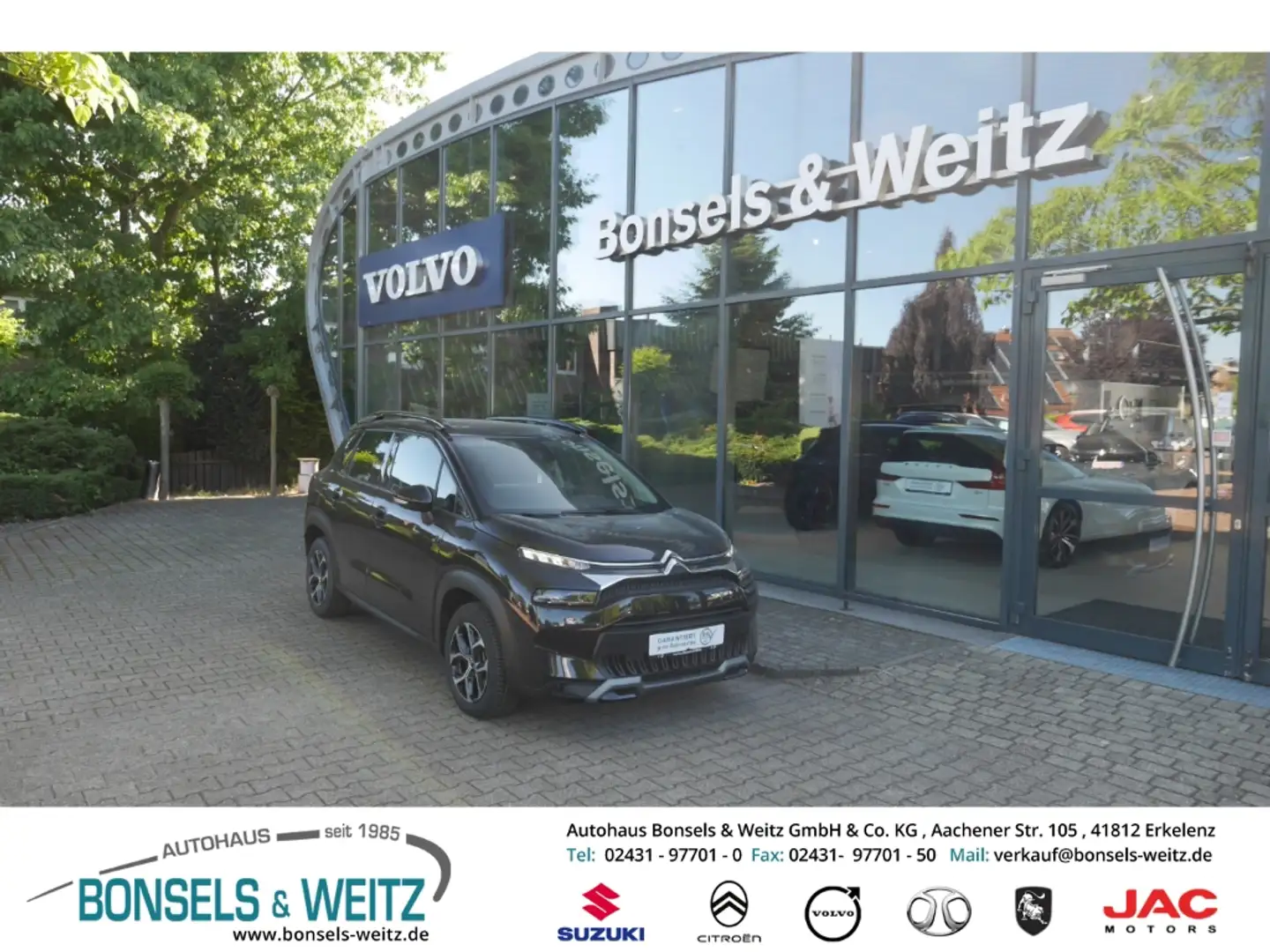 Citroen C3 Aircross Plus 1.2 PureTech EU6d PT 110 S&S PLUS Navi Apple Noir - 1