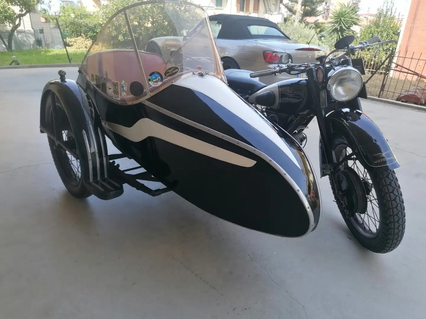 Moto Guzzi Astore 500 sidecar SMIT Parri Nero - 1