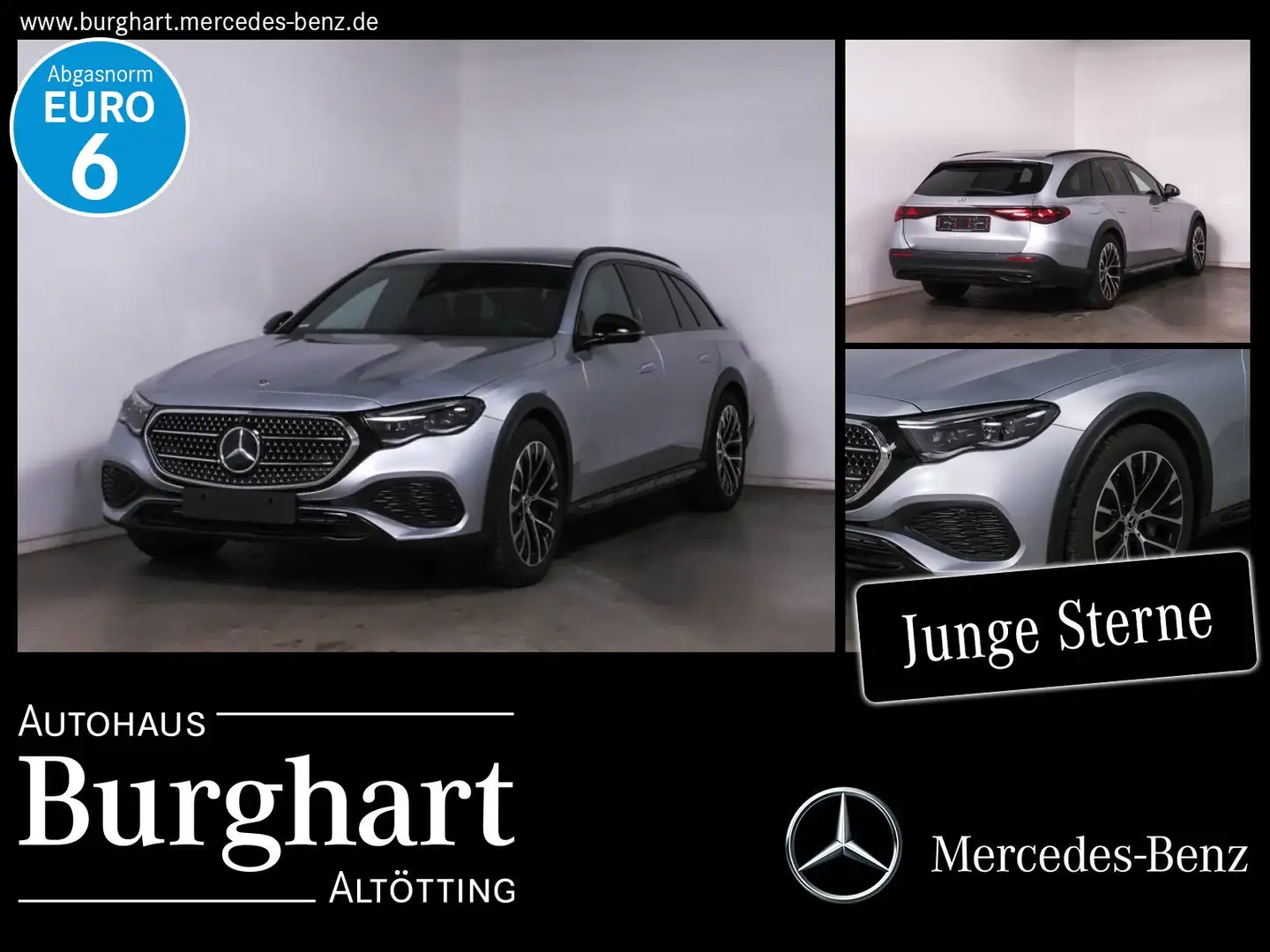 Mercedes-Benz E 450 E 450 4M T All-Terrain Navi/Distronic Argintiu - 1