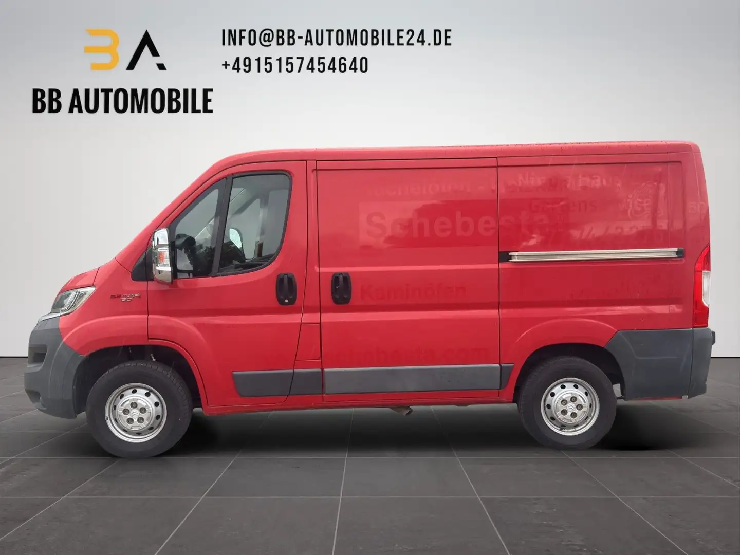 Fiat Ducato Kasten 30 130 L1H1 RS: 3000 mm Rojo - 2