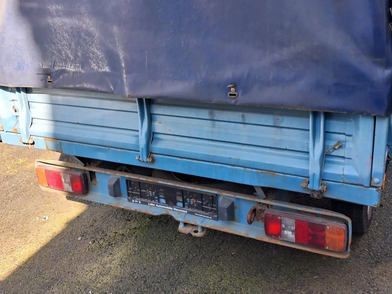 Volkswagen T4 Kombi Pritsche mit Plane, foto 4