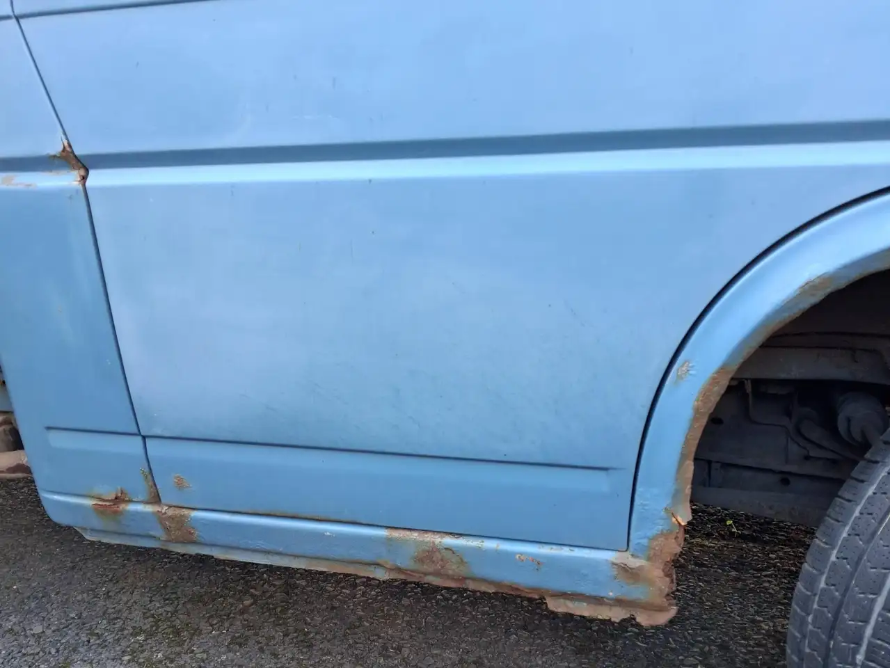 Volkswagen T4 Kombi Pritsche mit Plane, foto 5