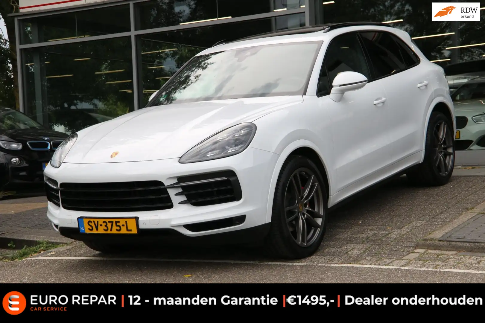 Porsche Cayenne 3.0 PANO-DAK NL-AUTO TREKHAAK LUCHTVERING! Wit - 1