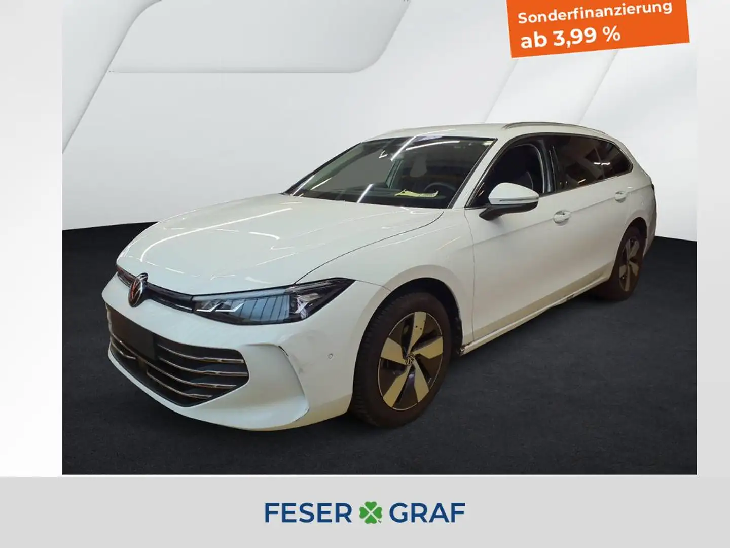 Volkswagen Passat Variant 2.0 TDI Business DSG AHK / LED / ACC Rückfahrkamer Weiß - 1