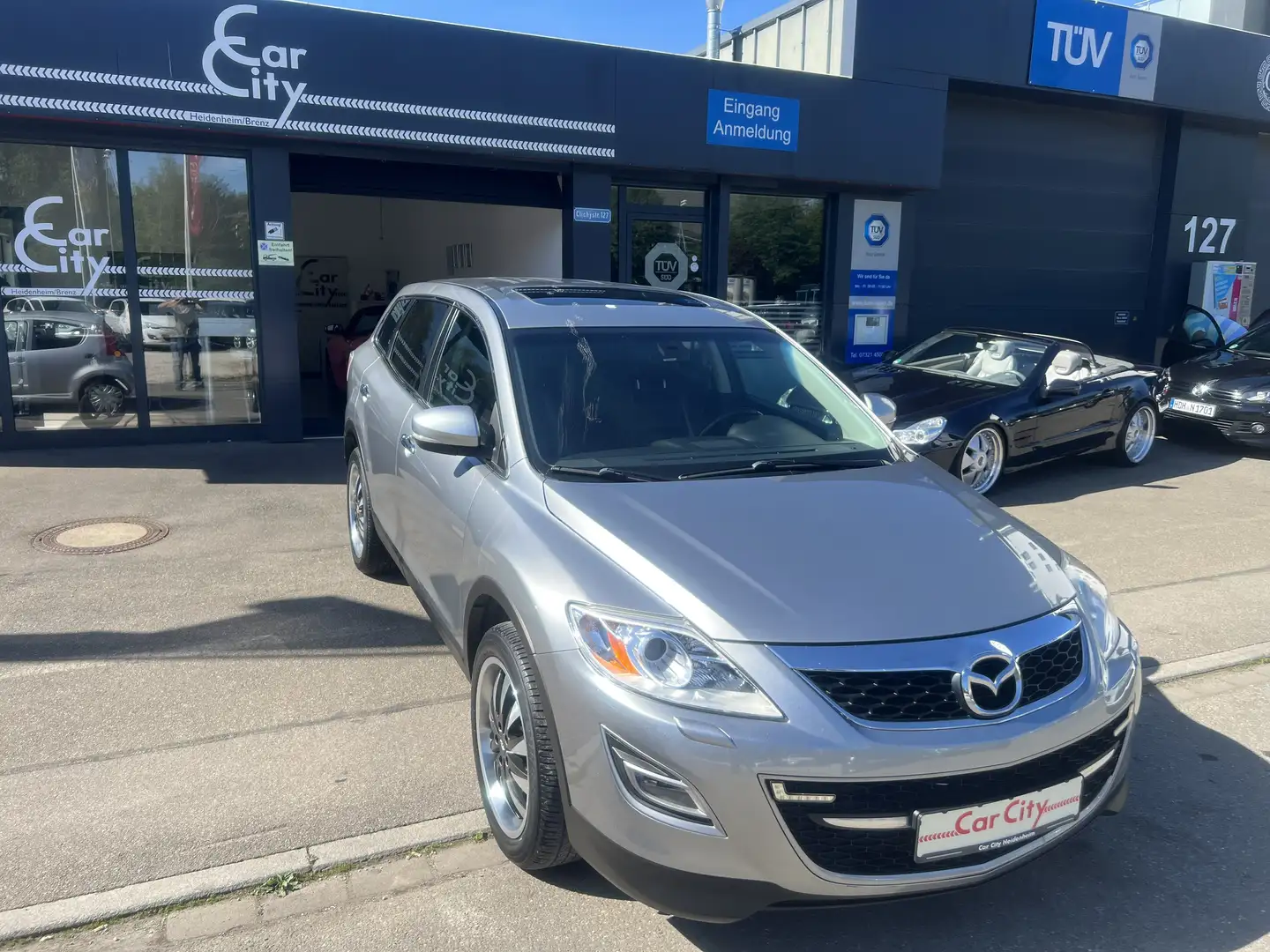 Mazda CX-9 7Sitzer*Automatik*159Tkm*Leder*GSD*8Fach-B* Grau - 2
