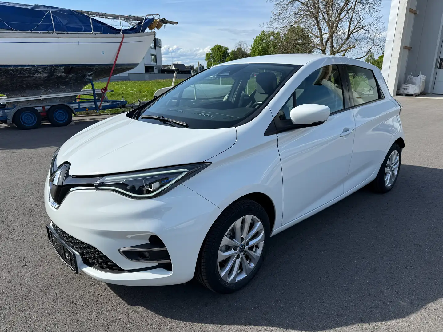 Renault ZOE Zen R110 Z.E.50 (52kWh) TOP 1. Besitz Weiß - 1