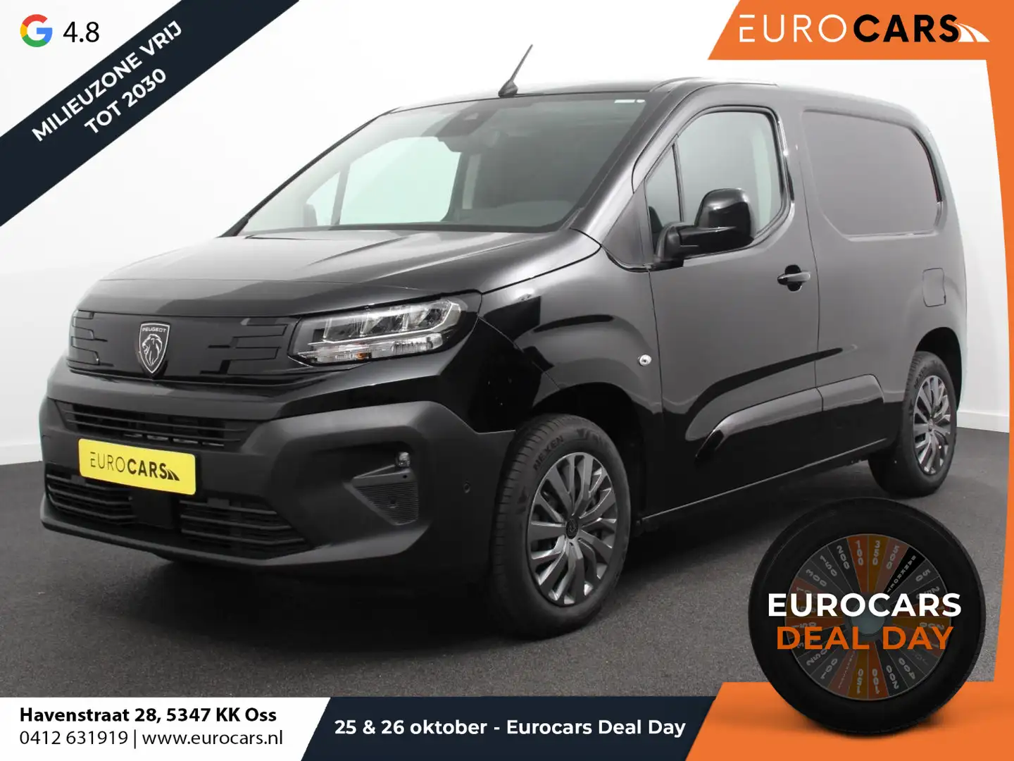 Peugeot Partner 1.5 BlueHDi 130 EAT8 S&S L2 Navigatie Apple Carpla Noir - 1