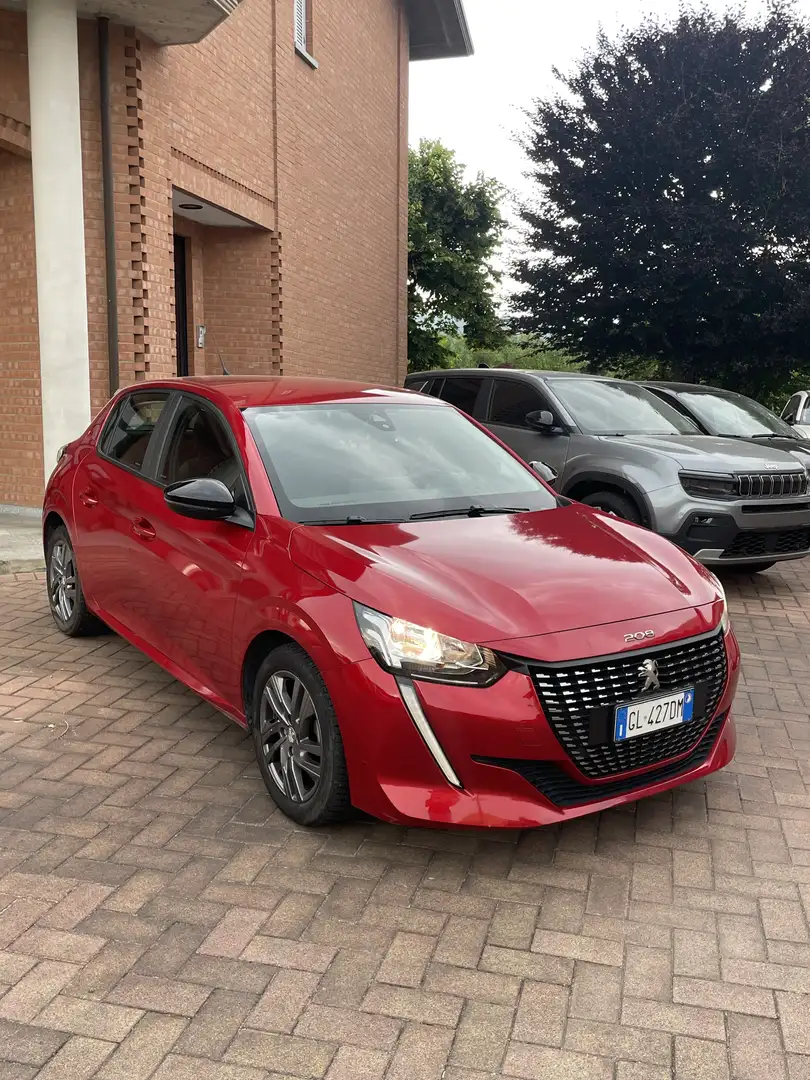 Peugeot 208 1.2 puretech Active Pack s&s 75cv Rosso - 1