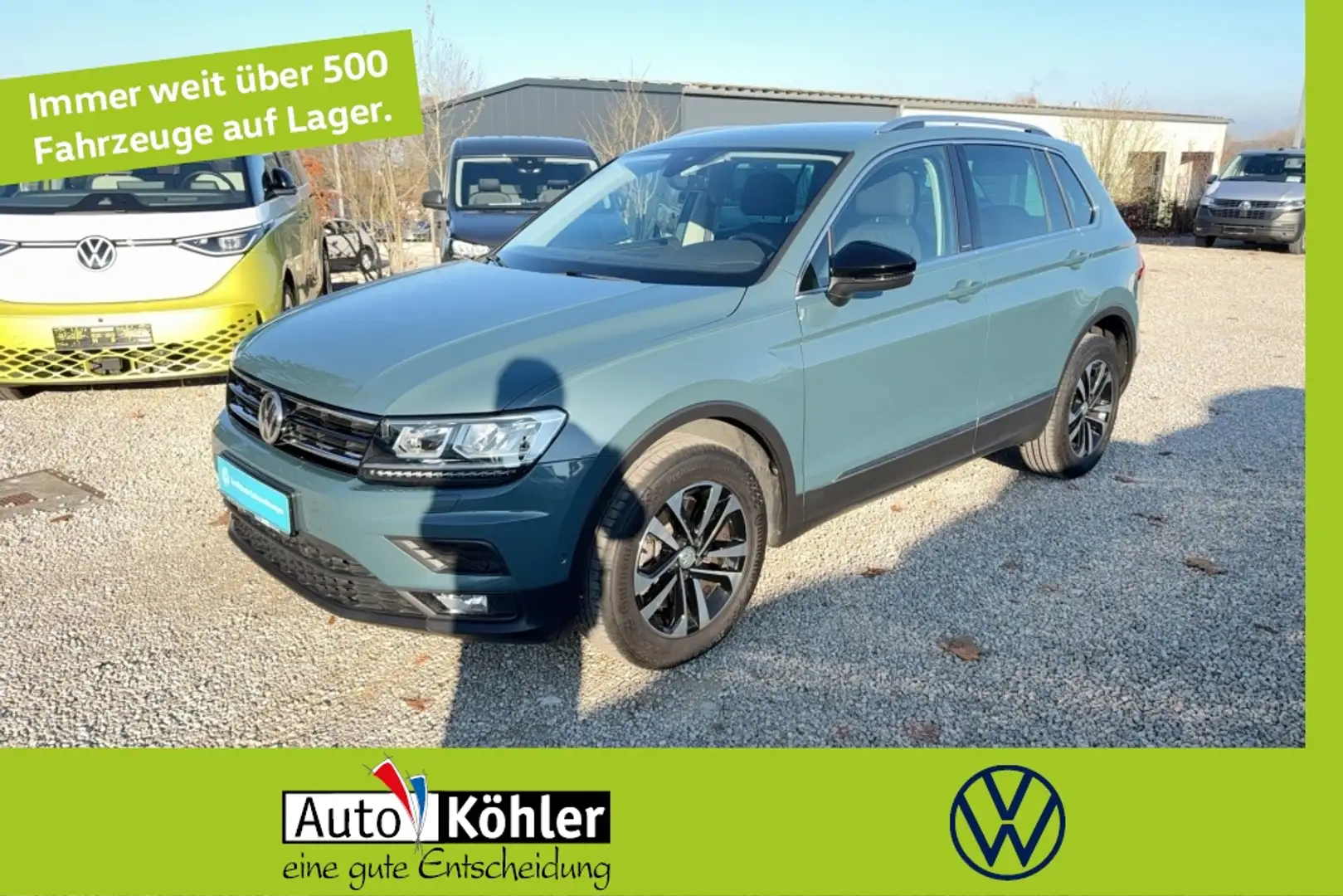 Volkswagen Tiguan 2.0 TSI BMT 4Motion IQ.DRIVE AHK/Kamera Blau - 1