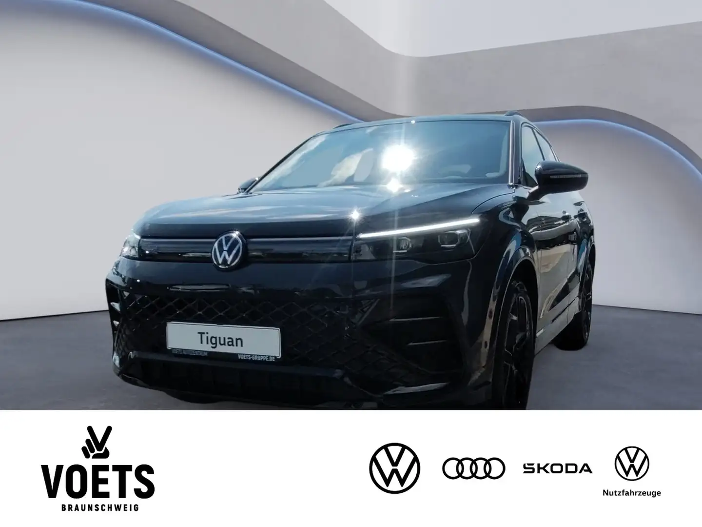 Volkswagen Tiguan R-Line 1.5 eTSI DSG RearView+FrontAssist Gris - 1