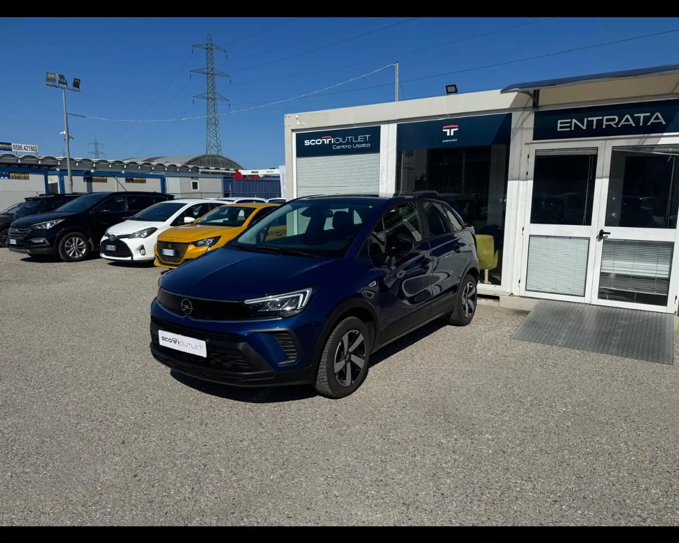 Opel Crossland 1.2 Elegance Bleu - 1