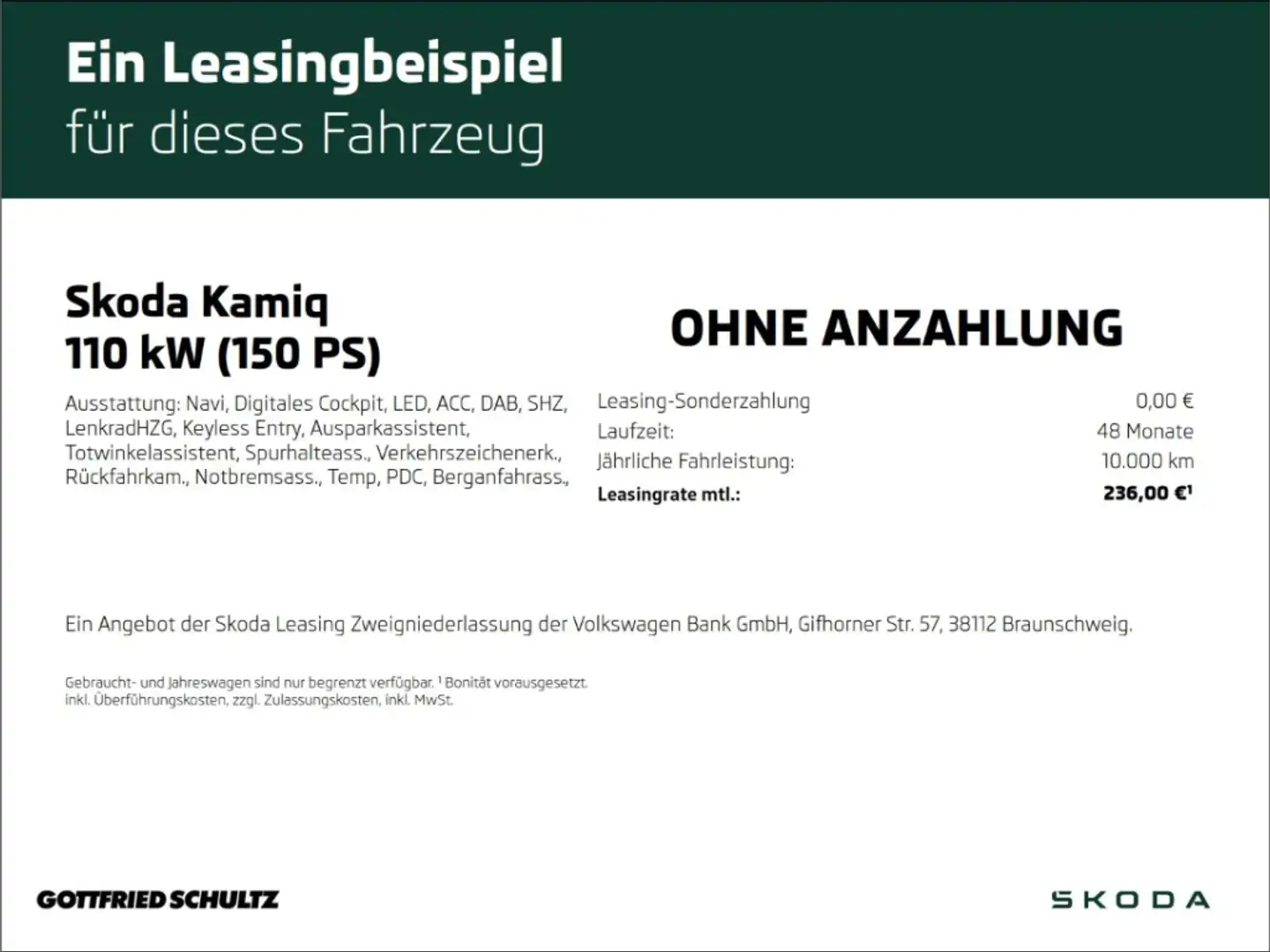 Skoda Kamiq 1.5 TSI Selection DSG NAVI KAMERA PDC SHZ ALU ZV Schwarz - 2