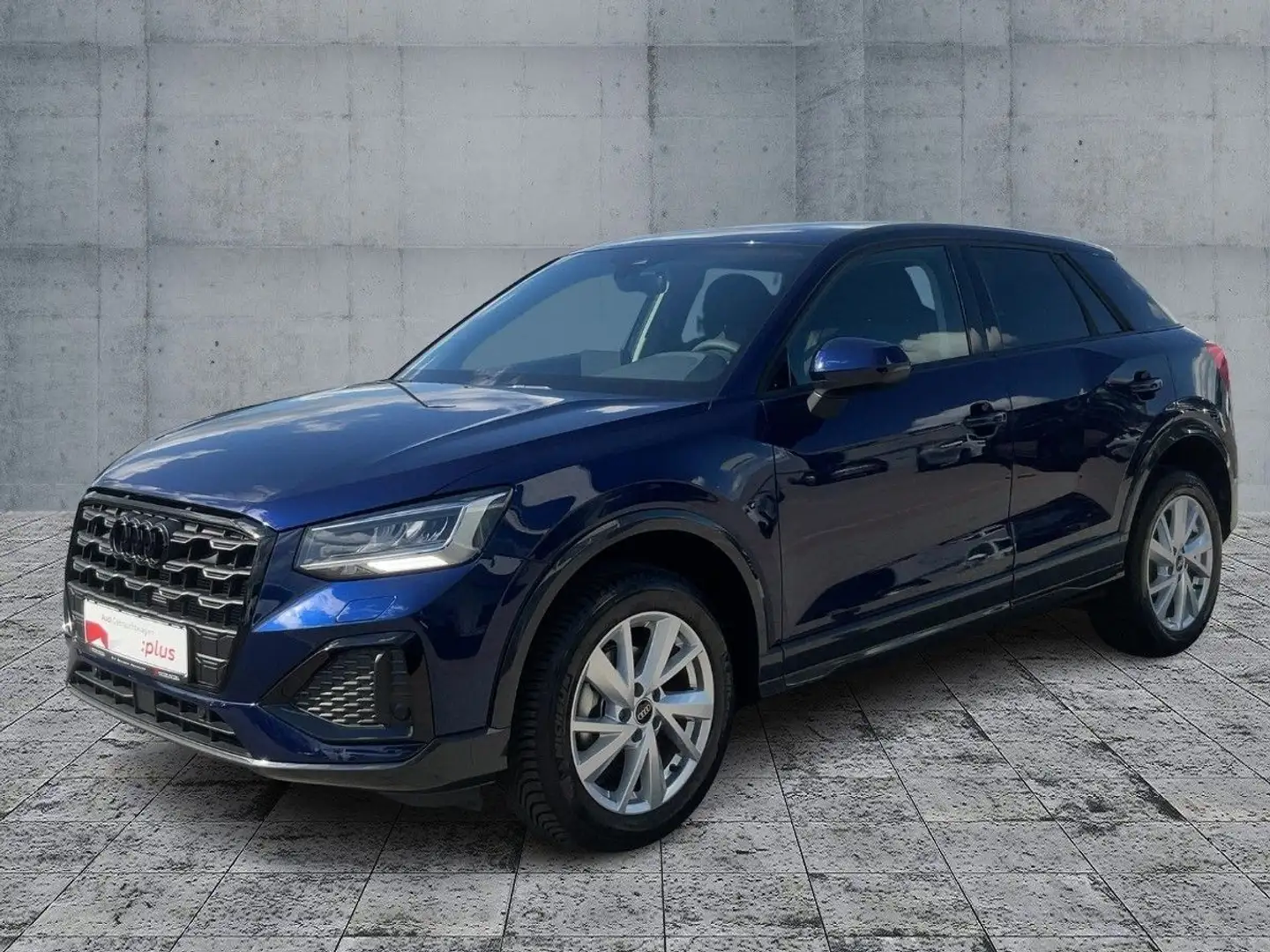 Audi Q2 30 TDI ADVANCED LED+NAV+PDC+GRA+17"LM+SHZ+AHK Blau - 2