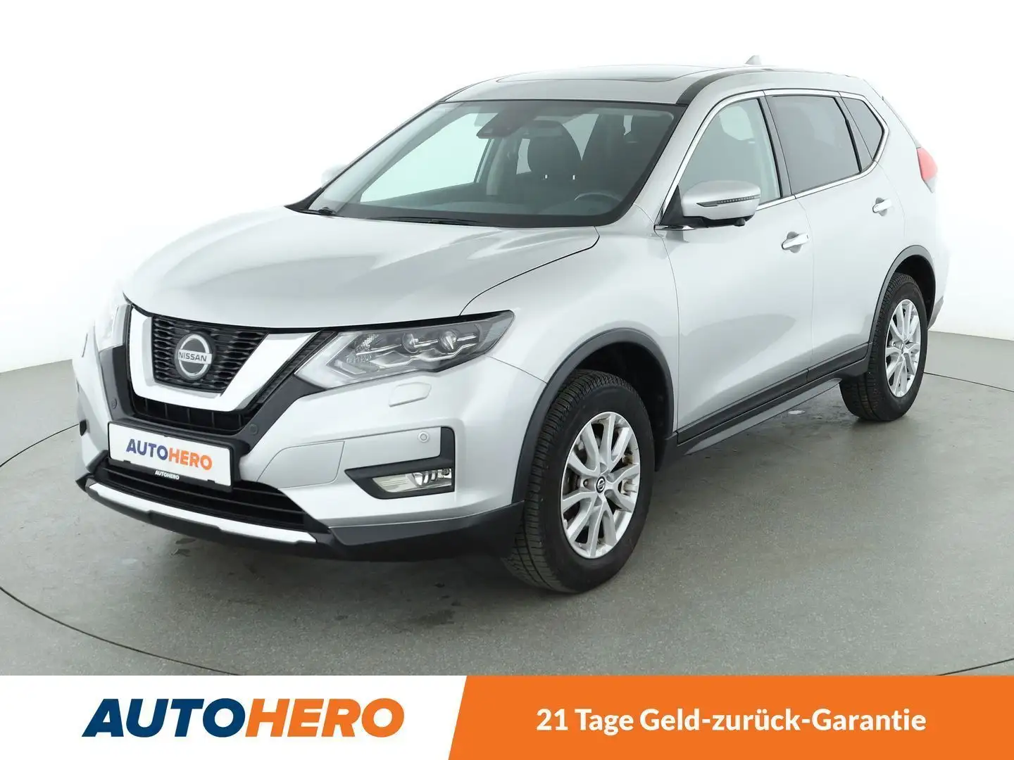 Nissan X-Trail 1.3 DIG-T Acenta Aut*7-SITZER*NAVI*TEMPO*CAM*PDC* Silver - 1