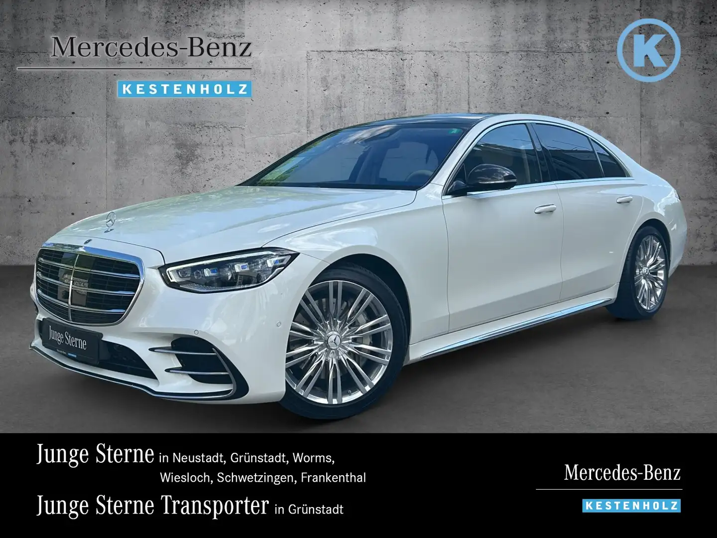 Mercedes-Benz S 500 S 500 4M AMG+PANO+STANDHZ+BURME-3D+EDW+360°+MEMO Bianco - 1